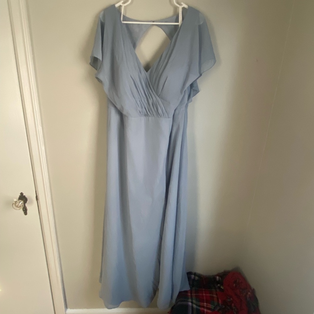 Woman’s Bridesmaid Azazie “Dusty Blue”